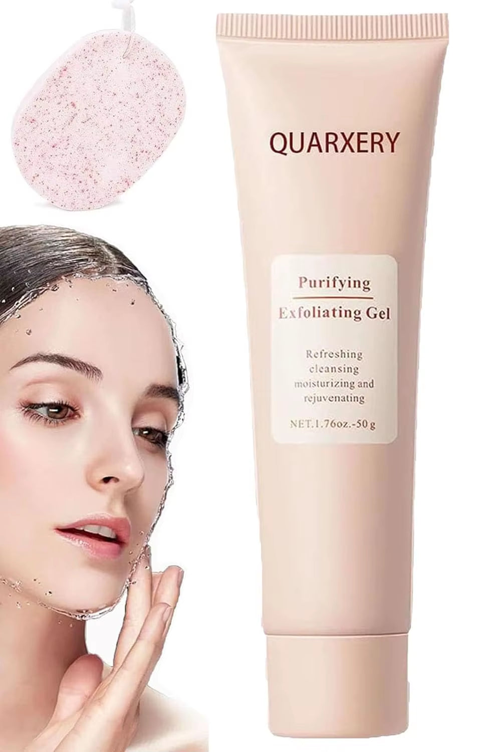 50G Exfoliating Gel & Whitening Moisturizer for Radiant Skin