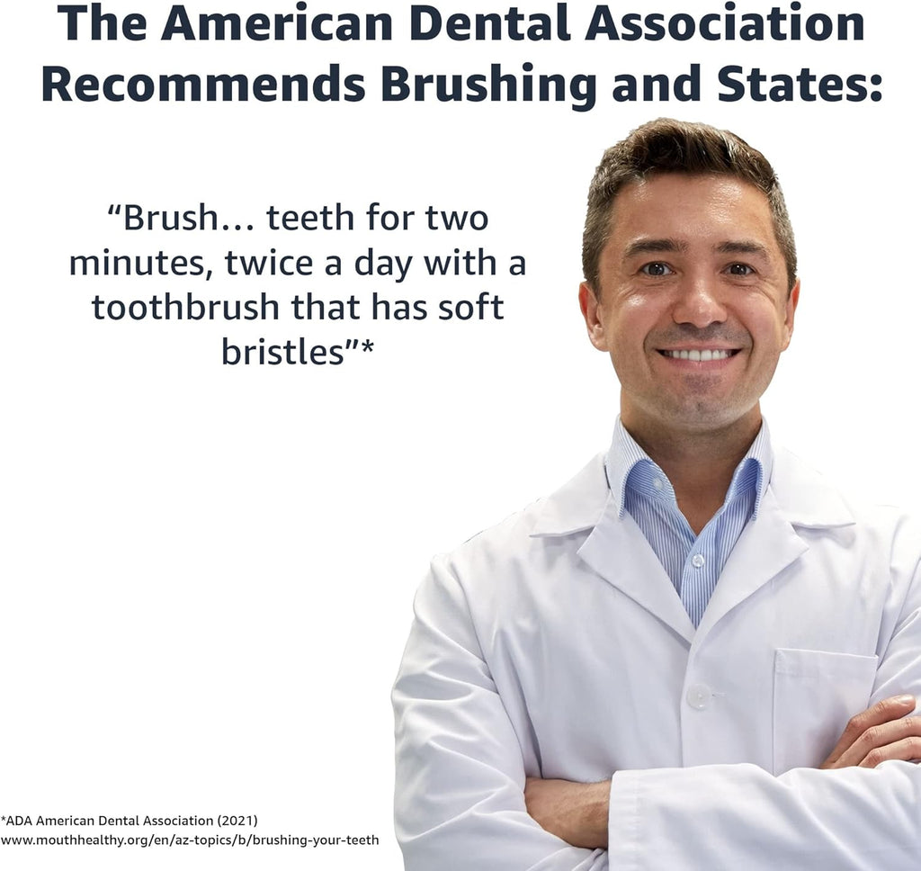 Flossing Replacement Brush Heads, 3 Count, White (Fits Most Oral-B Electric Toothbrushes) (Previously Solimo)